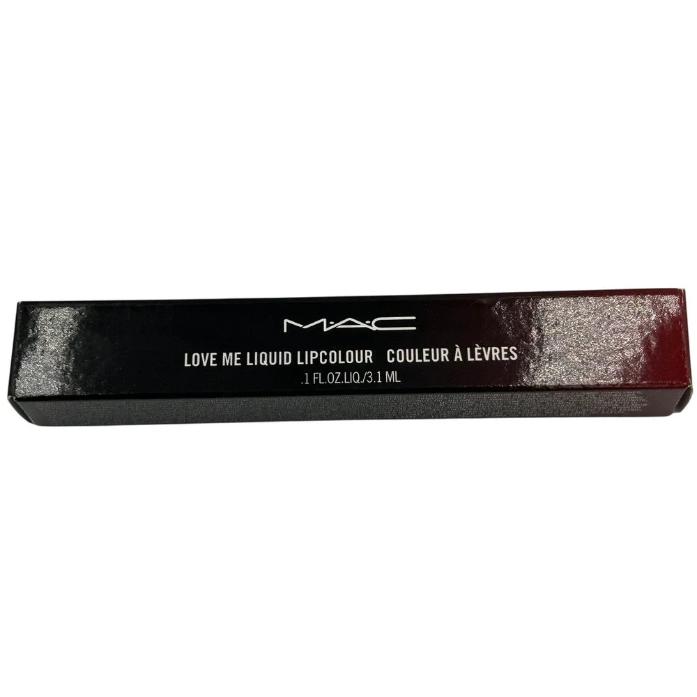 MAC Love Me Liquid Lipcolour 493 E For Effortless 3.1ml Red New NIB